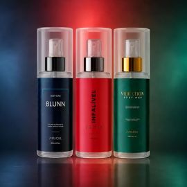 Kit Body Splash Vibration + Blunn + Infalível Fero