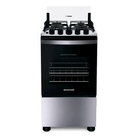 Fogão Brastemp 4 Bocas Inox Bfo4nbr - Bivolt
