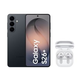 S26+ (256GB) - Preto + Buds4 Pro - Branco