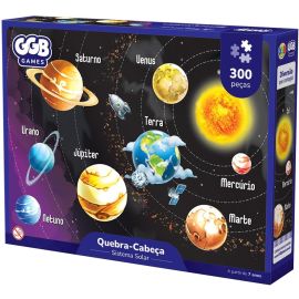GGB Quebra-Cabeça Sistema Solar 300 Peças