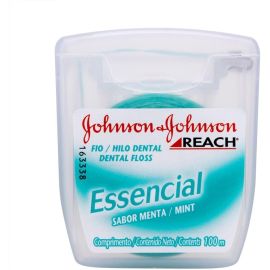 Fio Dental Reach Essencial, 100m, Menta, 1 Unidade - [RECORRÊNCIA]