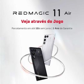 REDMAGIC 11 Air, celular gamer 5G, 16/512GB, Snapdragon 8 Elite, tela OLED de 6,8", 144Hz, bateria de 7000 mAh com NFC
