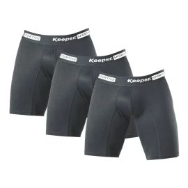 Kit com 3 Cuecas Longleg Anti Assadura