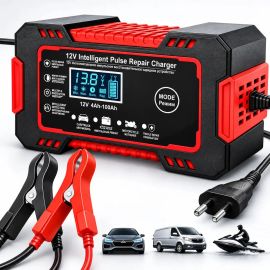 Carregador Inteligente de Bateria Automotiva 12v 6a Bivolt