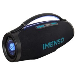 Caixa de Som 500w Bt Ipx6 Rgb 45000mah C/2 Microfones S/fio