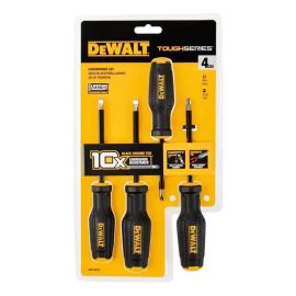 Conjunto de chaves de fenda Toughseries Dewalt de 4 peças Dwht65101