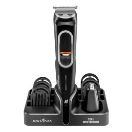 Aparador de Pelos Bap21p Multigroom 7 Em 1 Britânia Bivolt Preto - [PIX]