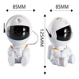 Projetor de Estrelas Astronauta para Quarto com Luz Nebulosa e Galáxia
