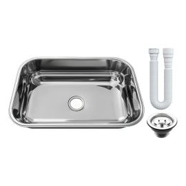 Cuba As Pia Inox 430 Cozinha N°2 56x34x17 Extra Funda