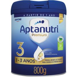 Danone Nutricia - Aptanutri Premium 3, 1-3 anos, Fórmula de Seguimento, 800g