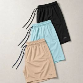 Kit 3 Shorts Bermuda Masculina Básico Mauricinho Tactel