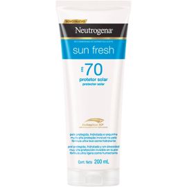 Protetor Solar Corporal em Loção Neutrogena Sun Fresh, FPS 70, 200ml - [RECORRÊNCIA]