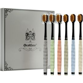 OralGos Escova de Dente Adulto Macia 6 Unidades - [PIX]