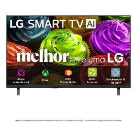 Smart TV HD 32" LG LB650 AI 2026 Processador α5 Ger9 HDR10 Xbox Bluetooth Wi-Fi AI Search Google Gemini Canais Grátis webOS 26 - 32LB650BPSA - [PIX]