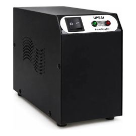 Estabilizador Upsai 3KVA 3030VA 220v / 220v Preto Smart Motor Proteção Energia