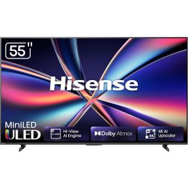 Hisense Smart TV 4K 55" Polegadas 55U6QV Mini LED