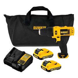 Furadeira Parafusadeira Impacto 3/8 12v Dewalt Dcd716d2 2bat Amarelo 12v