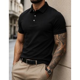 Camisa Polo Piquet Slim Manga Curta
