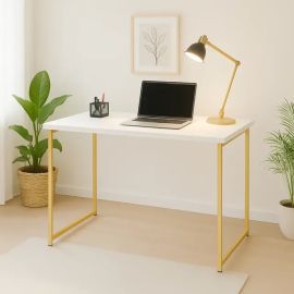 Escrivaninha Industrial 90cm Mesa Estudo Aparador Mdf - [PIX]