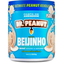 Pasta de Amendoim DR. Peanut Beijinho 600G - com Whey Protein