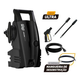 Desobstruidora e Lavadora de Alta Pressão WAP Atacama Black Ultra 1400W 1500 PSI