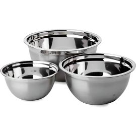 Conjunto de Tigelas Brinox 3pçs Suprema Em Inox - 2107/100