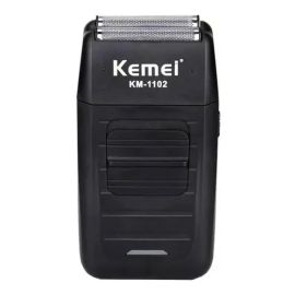 Barbeador Kemei Shaver KM-1102 Sem Fio Cabeças Laváveis - [PIX]