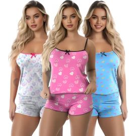 Kit 3 Baby Doll Conjunto Pijama Microfibra Sortidos