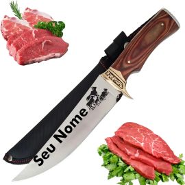 Faca de Churrasco Premium Personalizada com Gravação de Nome