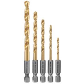 Bosch TI5IM 5 peças Conjunto de brocas de titânio resistente a impactos