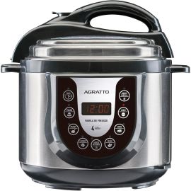 Panela de Pressão Eletrônica Ped-01 127v/60hz Agratto, 3878, Inox