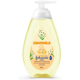 Sabonete Líquido Johnson's Baby, Glicerina e Camomila, 400ml - [PIX]