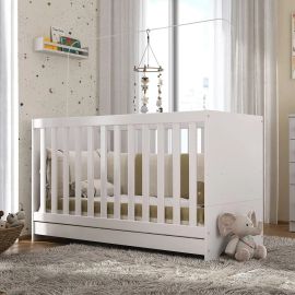 Berço 3 em 1 para Colchão 60 x 130 cm Multimóveis Branco - [PIX]